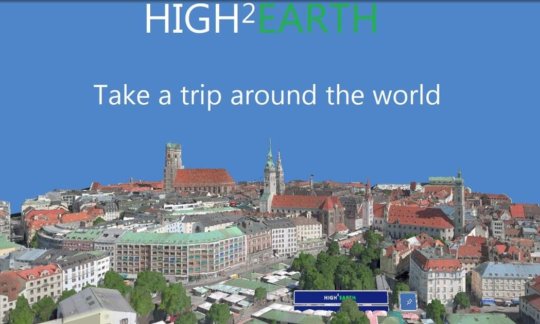 Oculus Quest 游戏《3D风景地图》high2earth VR