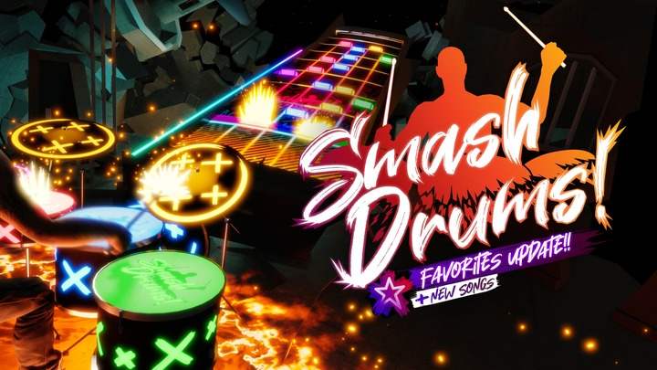 Oculus Quest 游戏《粉碎鼓手VR》Smash Drums