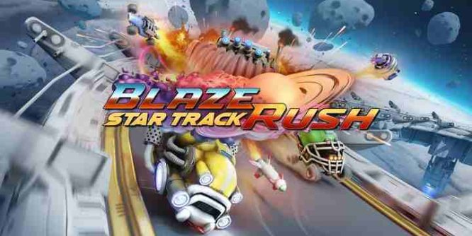Meta Quest 游戏《火焰冲刺：星轨》BlazeRush: Star Track VR